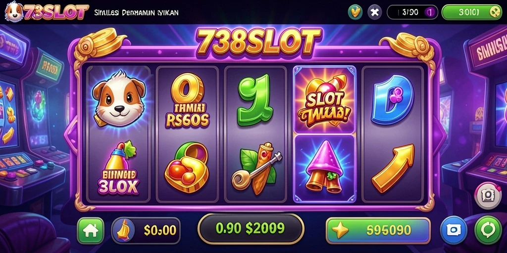 Tampilan gameplay yang menarik dari 738SLOT saat beraksi.