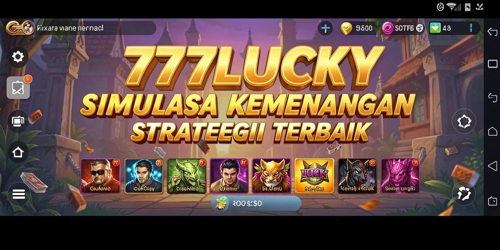 Tampilan gameplay menawan dari 777LUCKY yang penuh strategi.