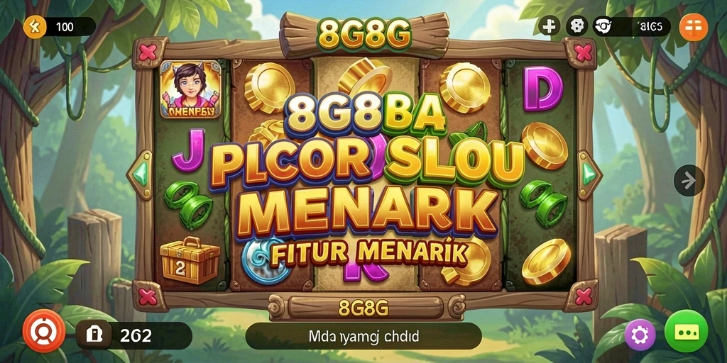 Tangkapan layar 8G8G menampilkan aksi seru permainan Slot.