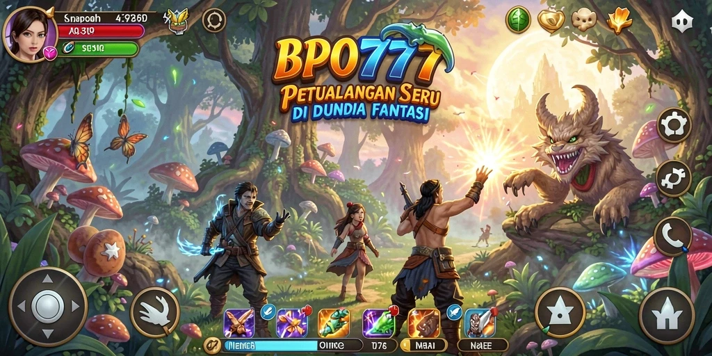 Gameplay BPO777 dengan petualangan penuh tantangan dan grafis menawan.