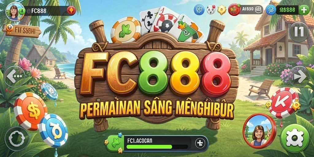 Screenshot utama FC888 menampilkan gameplay yang seru dan menghibur.