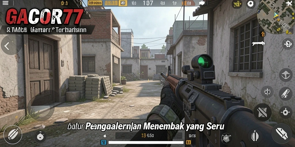 Menampilkan gameplay intens di battlefield GACOR77 yang mendebarkan.