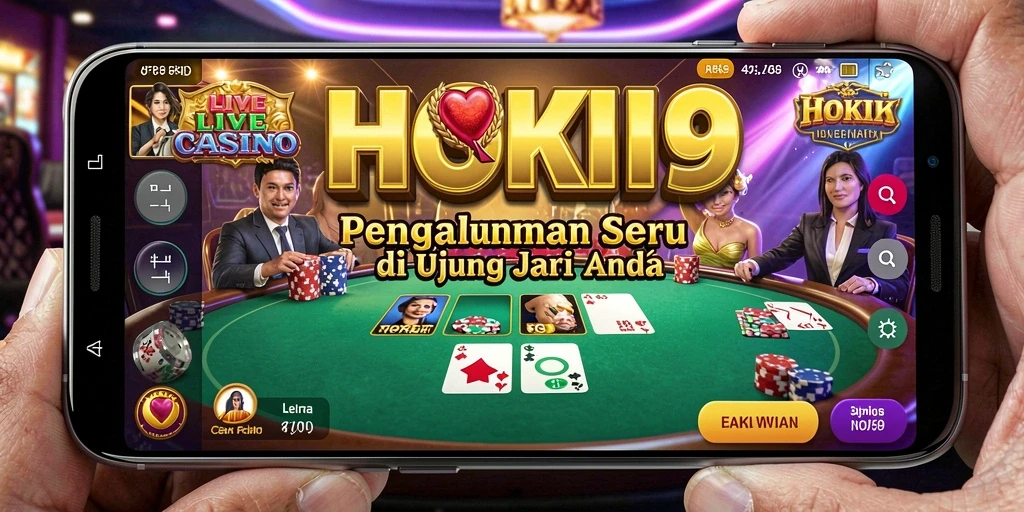 Gameplay seru Live Casino dengan dealer langsung dan fitur interaktif.