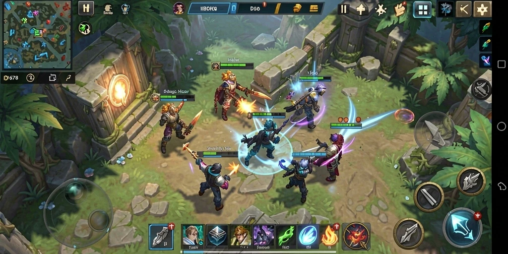 Screenshot gameplay ID678 menampilkan aksi strategi yang mendebarkan.