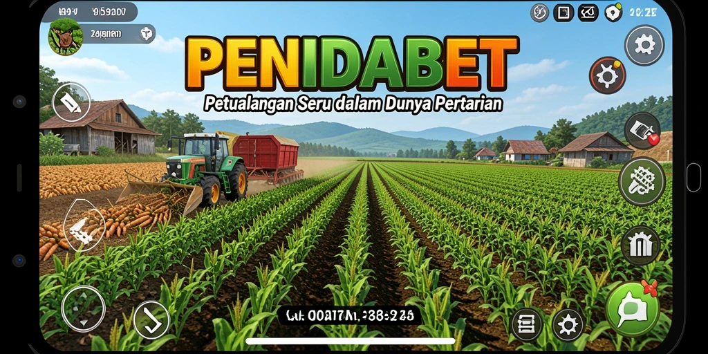 Gameplay seru PENIDABET dengan grafis pertanian yang menawan.