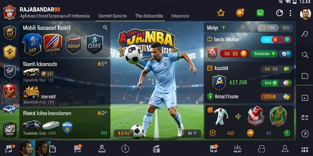 Tampilan menarik dari gameplay RAJABANDAR88 menyajikan taruhan olahraga.