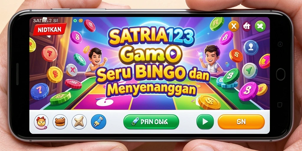 Tampilan gameplay seru dalam SATRIA123 dengan angka-angka Bingo yang menantang.