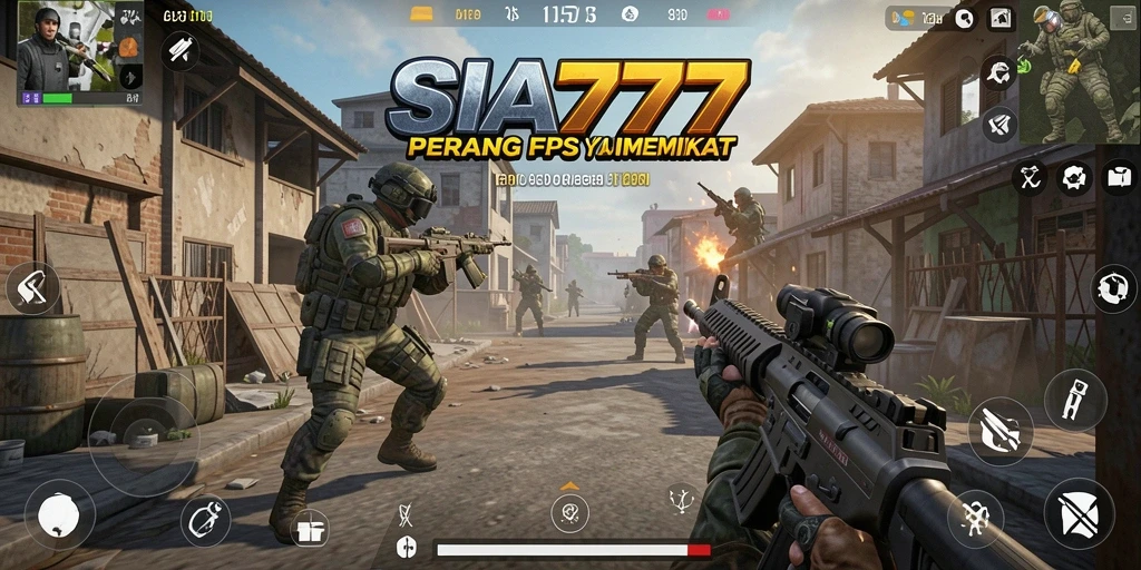 Tampilan aksi gameplay SIA777 yang mendebarkan.