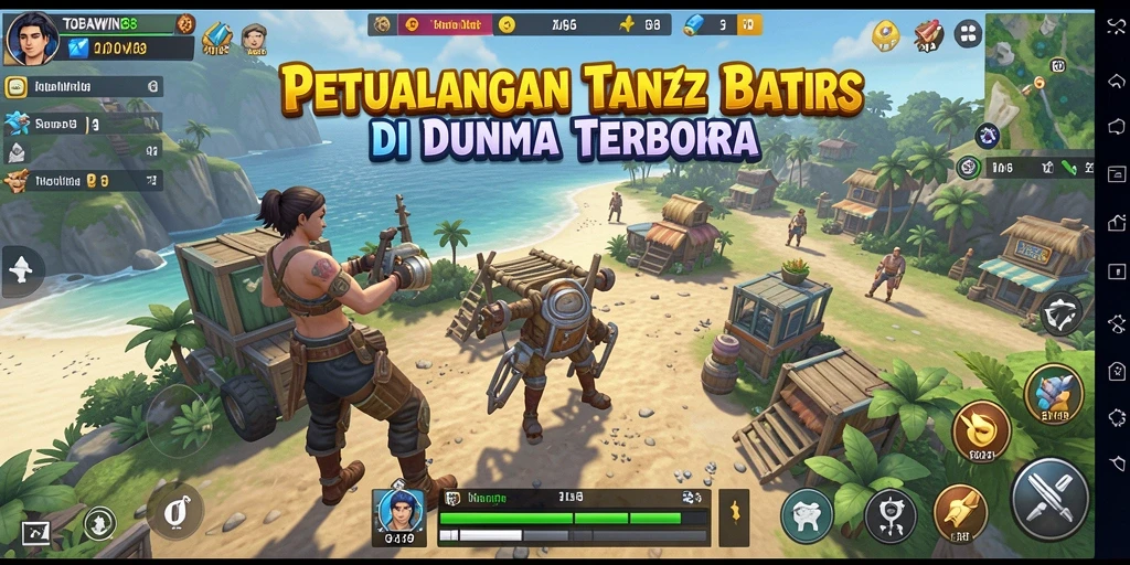 Gameplay Open World TOBAWIN88 yang menarik dan interaktif.