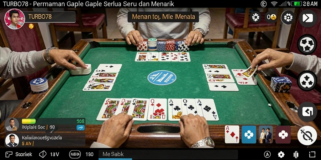 Gameplay TURBO78 yang seru dan menantang di dunia Gaple.